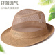 Alley hat Men's summer top hat Middle-aged and elderly sun protection sun hat Breathable cool hat Mesh straw hat Daddy sun hat: Deep khaki One size 58CM