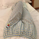 Fhhuabd Pyjama Hosen Mickey Plaidhose Frühling und Sommer Dünne Freizeithosen zu Hause und die Schüler können im Herbst 854 eine Walkhose nehmen [Hosen] l [95-115jin [Jin entspricht 0,5 kg]]