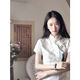 Hualin mode modifié Cheongsam Summer Tempérament fille robe blanche Style chinois Daily 831 Green Mariffon S