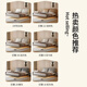 
Munich suspended bed, double bed 1.8 meters 2 meters light luxury leather master bedroom, large bed, wedding bed, leather bed 681