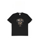 AAPE Trendy Brand Ape Pure Cotton New Affe Kopf Sommer vielseitig lose kurzärmelige Tarn-Cartoon-Buchstaben gedrucktes T-Shirt 723# White L.