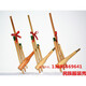 Shantoulin Village Guizhou Miao Lusheng Ethnische handgefertigte Bambus -Musikinstrumentenbühne.