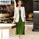 Yiya Lusa Professioneller Frauenanzug für Frauen Frühling und Sommer Neuer Freizeitanzug für Frauen High-End-kleine Jacke für Frauen 9711-1 Single-Stück schwarzer Anzug S