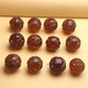 Yingyou natural amber beeswax Burmese brown red blood amber gold amber zodiac beads carved loose beads pendant bracelet accessories Burmese amber zodiac tiger 14mm 1 piece