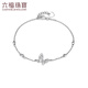 Lukfook Jewelry Platinum Bracelet Ice Butterfly Yingmeng Platinum 950 Crushed Ice Butterfly Bracelet Price Approximately 2.55g