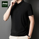 Jeep Spirit Ice Seide Traaceless kurzärmeliges Polohemd Herren 2025 Sommer neuer Stil mittleren und junger Revers T-Shirt-Geschäft