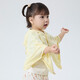Greatfamily children's sun protection clothing for girls 2025 summer new style children's cool hooded jacket cloak top Class A Leyou Yellow 80 9-18 months
