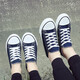 Europäisches Pastoralpaar Leinwandschuhe für Männer 2025 Sommer New Low Top Casual Sports Schuhe für Männer trendy und vielseitig (PJ) 6621 Blue 41