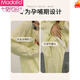 莫代尔月子服春秋纯棉产后a类5月份哺乳孕妇睡衣夏季薄款产妇夏天家居服 833晕染兰兔 L 【85-115斤】