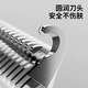 AILUKI Japanese pet detangling comb for cats, special de-floating comb for dogs, thinning brushing artifact, dehairing comb, long-haired doll (ivory), one-click hair removal comb