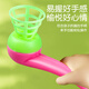 Zhike Kinderspielzeug suspendierte Ball blasen Ball Blasen Musik Magie Hanging Ball Baby Frühschultraining Spiel Spielzeug [10 Pakete] Suspendierte Ball (zufällige Farbe)