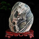 Authentischer Taishan Stone Gan Dang Innen- und Außen -Naturstein Taishan Authentic großer Hintergrundstein Landschaft Stein Haushalt Ornamente Dunkelblau 13587