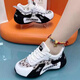 E.tox shijiazhuang meizu net net respirant pippen papa chaussures sport chaussures confortables chaussures para chaussures de danse 9928 masculine et féminin blanc gris 34