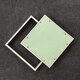 Xiangwei hidden gypsum board inspection port aluminum alloy ceiling inspection port invisible repair hole air conditioning pipe support plate inspection opening (outer diameter) 350x350 inner diameter 325x325
