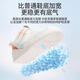 Jingqi (Joyncleon) Baby Sandalen Baby Kleinkindschuhe weiche Sohle nicht rutschfeste Mesh einzelne Schuhe atmungsaktive Männer- und Mädchenbabynetzschuhe Babyfunktionsschuhe Lanyuebai JBX178078 Größe 19 (innere Länge 14 cm Fuß Länge 13,5 cm)