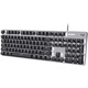 
Logitech K845 keyboard wired mechanical backlight game USB gaming backlight lol chicken green tea scroll k835 Logitech K845 black + purple lover keycap set one x no x green shaft