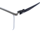 Budi -Sprechnel kann Gläserbeine ersetzen, verschiedene Hakenfefe -Accessoires, Gläserfüße Beine Klammer, gebrochener Metallhaken 9848 gebürstete schwarze Tempelbeine (Hakendicke 1.8)