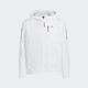 Adidas (adidas) men's running series RN DWR JKT M jacket KB9127 white M