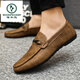 Woodpecker printemps respirant des chaussures pour hommes résistantes à l'usure antidérapante 2025 Nouveaux chaussures de bonnet paresseuses pour hommes