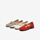 Best 25 Herbst Marie Jane Schuhe Retro Dicke Absatz Frauen Singles Schuhe B9929CQ5 Silber 37
