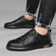 Dadong (Doco) Autumn Men's Shoes Shopable White Shoes White Shoes para hombres 2025 nuevos zapatos de cuero para hombres de moda.