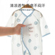 翘脚鸭（Tiptoe Duck） 婴儿衣服夏季薄款新生儿连体衣宝宝满月百天睡衣 电视兔2件 73cm
