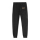 Armani (Emporio Armani) EA7 men's pants 2025 new classic micro-label casual print lightweight breathable comfortable sports pants leggings black gold S