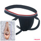 
Xin Youjie Sexy Men's Thong Black Combination N16 Legs Temptation Anal Plug Underwear T-Pants SS Fingertips (Silicon) Size 28-32