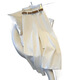 
FHHUABD high waist wide-leg jeans for women, narrow version wide-leg trousers straight drooping white pants summer thin style nine-point 9901# off-white nine-point trousers 26 Suggested 80-90Jin [Jin equals 0.5 kg]