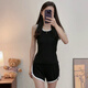 
Victoria's style pajamas with chest pad for women's summer 2025 new pure and sexy suspender spring and autumn sports vest home clothing set 12035 meters white vest model M [80-100 Jin [Jin equals 0.5 kg] wear]