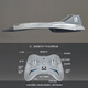 Shenx Remote Control Aircraft Sixth Generation Big Fighter Boy Birthday Gift Toy Model Stealth Model Aircraft Drone Large Sixth Generation Special Sachin DUCT FOURFORAL 9672X