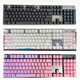 罗技（Logitech）原装全新罗技K845机械键盘键帽原厂透光双色布丁樱花黑灰键帽  否 布丁白色一套104键