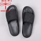 Dragonfly brand slippers men's summer 2025 new fashionable and versatile soft-soled beach shoes for men wearing waterproof and odor-proof flip-flops on the outside, black 6189 40