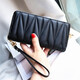 Lakala Sheep Preferred 2025 Fashion New Fashion Simple Diamond Wallet Women Long Student Korean Version Large Capacity Mobile Bag Clutch Black Diamond