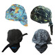 Oumanruoli headscarf pirate hat head cover breathable anti-scalding hat magic summer fire fox coconut wind sweat-absorbing pirate hat welder 23-3519Cubic cap not adjustable head circumference about 56cm