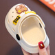 
Tiaodegao Children's hole shoes Children's slippers Summer boys and girls cartoon cute Baotou hole shoes Baby sandals Hole shoes - white - size 20-21 size 13CM
