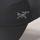 ARC'TERYX始祖鸟 CALVUS CAP 轻量 男女同款 弯檐帽 BLACK/黑色 S-M