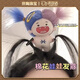 Oein funny hair hoop female hair hoop face wash funny hair clip female hair hoop cute funny headwear hair clip creative hair hoop purple and blue doll hair clip