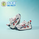 Bumblebee children's shoes for boys' running shoes 2025 spring and summer new breathable mesh casual girls' toddler shoes children's sports shoes 3882 meters blue (single net) 26