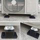 Dingniu air conditioning bracket outdoor unit shock-absorbing pad shock-proof and noise-reducing floor-standing waterproof elevated shelf rubber base universal XD-3A oval 1-3P universal