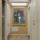 梵高世界名画临摹 罂花 凡高手绘印象派风景画餐厅卧室装饰画 692金实木框 60X80
