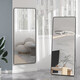 Full Pinwu full-body mirror dressing mirror floor-standing mirror hanging door clothing store fitting wall-mounted mirror integrated simple Nordic style 146*36