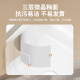 
BoBI ceramic under counter basin square wash basin with washboard washing basin balcony wash basin embedded sink 854 under counter wash basin (60*45*24cm)