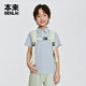 Benlai boys cool sun protection polo shirt 25 spring new casual short-sleeved top BTA450032 blue 120