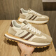 Leichte Luxus-Herrenschuhe 2025 Frühlings- und Sommer Neu atmungsablöschbarer Kleidung-resistente Sportschuhe für Herren-Vater-Schuhe erhöhten Freizeitschuhe für Männer 6629 Weiß und Blau [Mesh]-Hochzeits-Männerschuhe 41