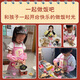 
Snaen Mini Kitchen Playing House Toys Boys and Girls 3-6 Years Old Real Cooking Cooking Set Children's Birthday Gifts