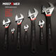 
MAXPOWER movable wrench movable mouth 4 inch small mini movable wrench tool 81012 inch metric opening movable wrench 4 inch 100mm opening 15mmM11303