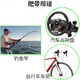 Zhizhou road bike curved handlebars with bicycle handlebars for dead speed anti-slip sweat-absorbing shock-absorbing wear-resistant straps handlebar wrapping cloth