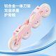 JD.com Roller Skates for Children's Primary and Secondary School Beginners Lock Roller Skates with Helmet Protective Gear Set 7-Piece Sakura Powder M Size