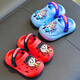 G.Duckkids Little Yellow Duck Nezha Niños Aguacitos Cañas Niños Anti-Slip 2025 Summer NUEVA NUEVA Sandalias Baby Boy Indoor Nezha-Red 21